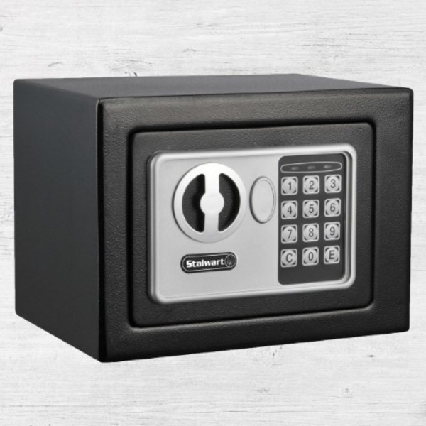 Fleming Supply Security Safe, 8.033333333 lb, Digital Keypad Lock 578440ODD